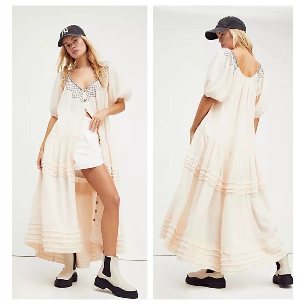 Free People Sunday Stroll Maxi Dress Size SP